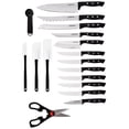 thumbnail image 2 of Juego de bloques de cuchillos Farberware de acero con alto contenido de carbono, 22 piezas, 2 of 8
