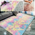 thumbnail image 1 of Cqxid Carpet Under $15 Soft Area Rugs For Family Living Bedroom Rug Carpets For Girls Boys Kids Room Dorm Rug Rainbow Carpet, 1 of 7