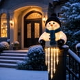 thumbnail image 6 of WinterGlow Snowman Icicle Light Decor Cozy Glow Winter Seasonal Decor, 6 of 7