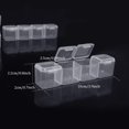 thumbnail image 3 of Caja de almacenamiento Kulannder 28 cuadrículas Paquete de 3 cajas de pintura con diamantes, 3 of 8