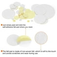 thumbnail image 4 of REGALWOVEN 10Pcs Round Adhesive Felt Circles, 12mm Pre Cut Felt Craft Stickers Non-Woven Mini Felt Fabric, White, 4 of 7