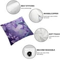 thumbnail image 5 of BANET Elegant Throw Pillow Case with Hidden Zipper - Decorative Couch Pillow Protector 20x20in, 5 of 6