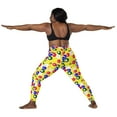 thumbnail image 4 of Yellow Bingo Leggings with pockets  (3XL), 4 of 7