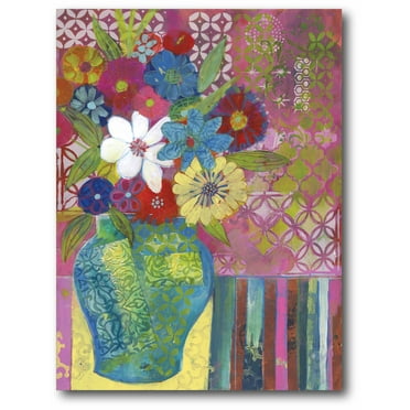 Blooming Vase I Gallery-Wrapped Canvas Wall Art, 16x20