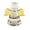 Yellow#023, variant on Charming Yellow Angel Figurine Decorative Desktop Ornament with Delicate Detailing and Soft Radiant Finish for Home Office, Bedroom, Nursery, or Holiday Display