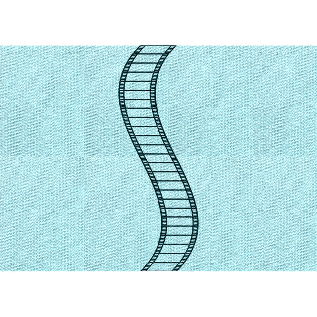 Ahgly Company Tapis d'Intérieur Rectangulaire Transitionnel Bleu Diamant Bleu Lavable à la Machine, 8 Pieds x 10 Pieds
