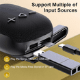 thumbnail image 4 of 2X Bike Speaker Bicycle Handbar Wireless Bluetooth Louderspeaker Outdoor Handlebar Subwoofer for Cycling Riding-Black, 4 of 4