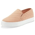 thumbnail image 2 of JENN ARDOR Women’s Fashion Sneakers Classic Slip on Flats Comfortable Walking Sports Casual Shoes Quilted Casual Shoes, 2 of 11