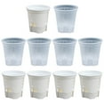 thumbnail image 1 of Bgsha Self-Watering Plastic Garden Pots - 10 Pack with Drainage & Modern Design!, 1 of 4