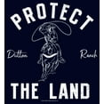 thumbnail image 2 of Junior's Yellowstone Protect The Land Dutton Range Cowboy Outline  Graphic T-Shirt, 2 of 3
