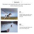 thumbnail image 2 of CHOK Laisse pour Chien en Acier Inoxydable Sangle de Remorquage Robuste Fournitures pour Animaux Chaîne Correa Perro avec Poignée en Cuir Rouge, 2 of 6