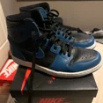thumbnail image 1 of Jorden 1 High Og Marin Blue, 1 of 5