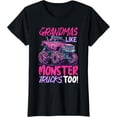 thumbnail image 2 of 100% Cotton Unisex Grandmas Like Monster Trucks Too - Monster Truck T-Shirt, 2 of 5