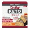 SlimFast Keto Meal Replacement Bar Salted Caramel Macadamia, 1.48 Oz, 5 Count