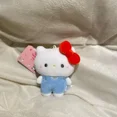 thumbnail image 4 of LLavero de Anime de dibujos animados para niños, Hellokittys de peluche de juguete, colgante de decoración de bolsa Kawaii, muñeco suave lindo, regalo para estudiantes, 4 of 5