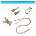 thumbnail image 3 of Phone Lanyard Crossbody Adjustable Neck Lanyard with Transparent Lanyard Patch for Smartphone Camel 1 Pcs, 3 of 5