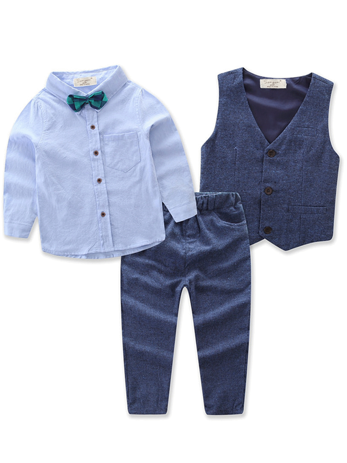 baby boy waistcoat suit