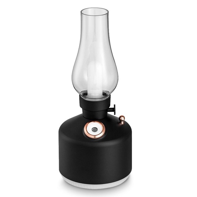 Humidificador con luz nocturna Recargable Mistola de niebla Difusor inalámbrico Fogger Pulverizador fresco Hidratación para la oficina de dormitorio Blanco Sweethay HA059452-03B