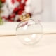 thumbnail image 3 of 10 bolas navideñas transparentes de plástico para rellenar, adornos colgantes para árbol de Navidad, decoraciones para fiestas de Año Nuevo y el hogar, 3 of 5