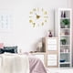 thumbnail image 1 of Reloj de pared cómodo y fácil de hacer, sin necesidad de perforar, reloj personalizado para sala de estar y dormitorio, reloj digital silencioso, reloj adhesivo decorativo para pared., 1 of 2