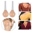 thumbnail image 5 of Party Dress Self Adhesive Conceal Invisible Lift Bra Nipple Cover Sticky Bra Silicone DDD, 5 of 8