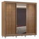 thumbnail image 2 of Ropero Closet Madesa Lyon Plus 3 Puertas Con Espejo Pies M, 2 of 5