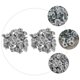 thumbnail image 3 of IFANLANDOR 100Ud Rosas Artificiales Plateadas En Seda Para Guirnaldas Y Decoraciones De, 3 of 8