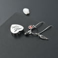 thumbnail image 4 of Heart Urn Necklace for Ashes Birthstones Cremation Jewelry for Ashes Stainless Steel Ash Necklace Memorial Ash Holder, 4 of 6