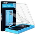 thumbnail image 1 of Mothca Protector de Pantalla de Vidrio Mate para iPhone 14 Pro 6.1" Paquete de 2, 1 of 6