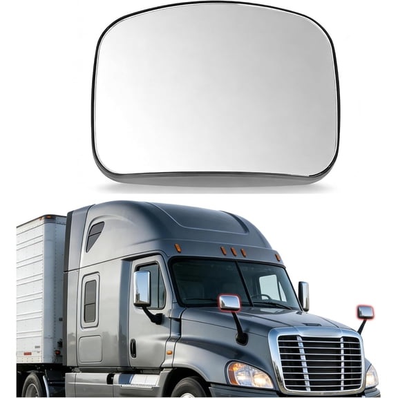Kojem Hood Mirror Glass Compatible with 2008-2017 Freightliner Cascadia