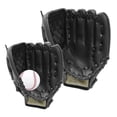 thumbnail image 2 of Guantes de beisbol Zulema Guantes de receptor de beisbol Softbol Al aire libre Negro, 2 of 8