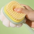 thumbnail image 6 of Long Handle Back Scrubber for Shower - Double Sided Body Brush with Bristles & Mesh Loofah, Bath Scrubber for Exfoliating and Body Cleaning for Men, Women, Elderly, 6 of 7
