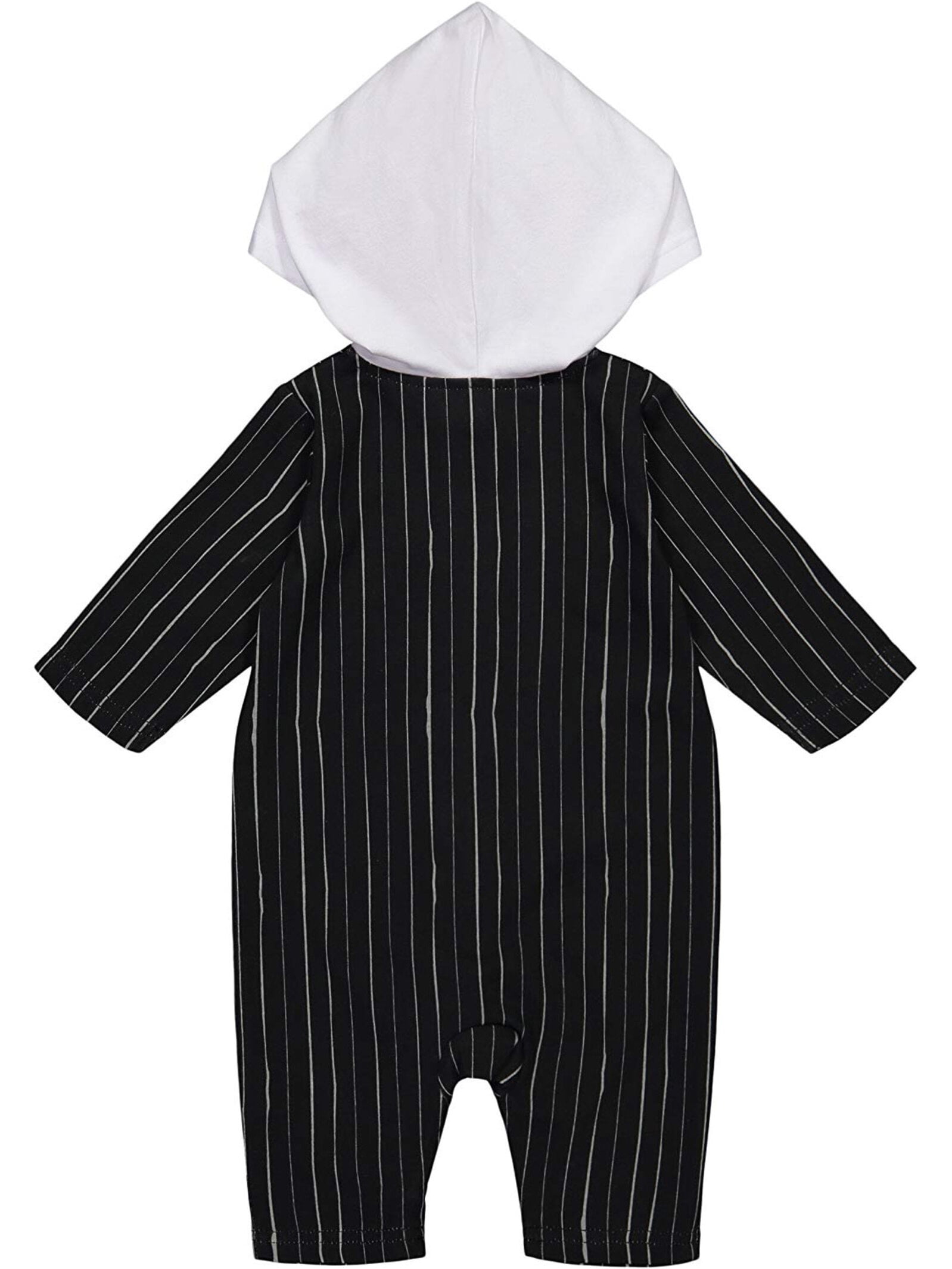Disney Nightmare Before Christmas Jack Skellington Infant Baby Boys Zip Up Costume Coverall Newborn to Little Kid