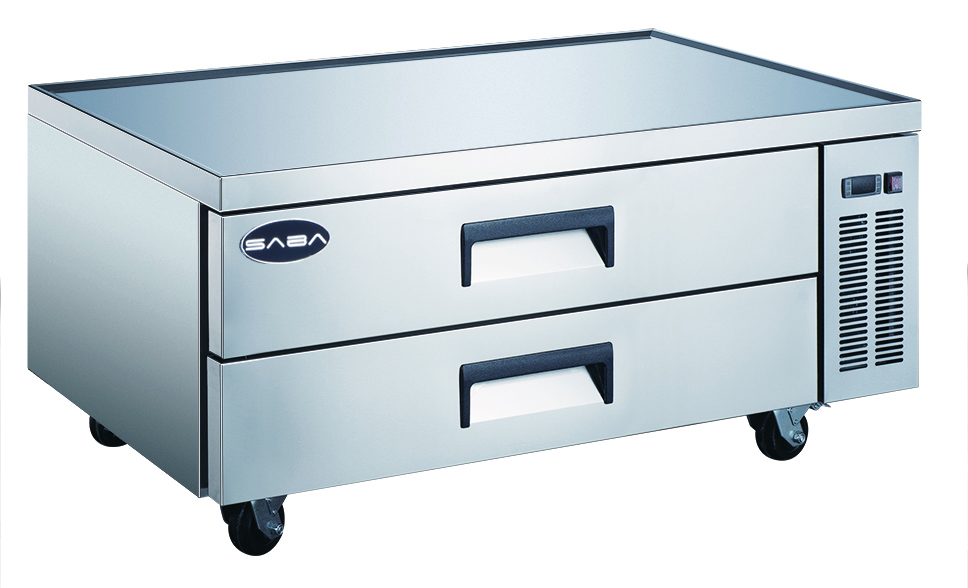 Heavy Duty Commercial 52" Chef Base 2 Drawer Refrigerator