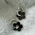 thumbnail image 5 of Nuevos pendientes circulares con hebilla de hueso de oreja para mujeres y niñas, regalos para bodas, compromisos y fiestas, 5 of 5