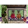 thumbnail image 3 of Carolines Treasures PPP3333MAT Schnauzer Love and Peace Door Mat Indoor Rug or Outdoor Welcome Mat 18x27 Doormat  18H X, 3 of 3