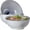 8ST-3CG, variant on 60 oz Large Soup Bowl, Pho Bowls, Ramen Bowls Set of 3, 8 in Blue and White Porcelain Big Bowls for Eating - 3 Mixing Patterns
