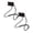Black*2, variant on Hands-Free Neck Phone Holder Black â Flexible Bendable Lazy Neck Mount with Adjustable Angle for Watching Videos Live Streaming and Video Calls â 1 Pack
