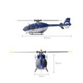 thumbnail image 3 of Helicóptero RC Helicóptero de control remoto 2.4GHz Control remoto Drone Estabilización de giroscopio de 6 ejes Aileronless One-key Take-off Landing Altitude Hold Toy Gift para niños Niñas Adultos Eccomum Helicóptero RC, 3 of 7