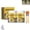 2set, variant on Weather Resistant Water-Based Gold Paint, Waterproof Gold Spray Paint for Metal, Acrylic Paint Metallic Gold, Antique Gold Liquid Paint for Arts, Paintings and Crafts