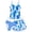 &&-Light Blue961, variant on Girls 3 Piece Swimsuits UPF 50+ Tankini Set with Boyshorts Bathing Suit, Sizes 7-16