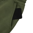 thumbnail image 4 of Under $10 Mens Fleece Lined Jogger Pants Warm Winter Sweatpants with 6 Pockets Athletic Drawstring Trousers for Outdoor, 4 of 8