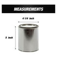 Bulk Empty Quart Paint Cans with Lids BOX OF 56 Multipurpose Empty