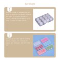 thumbnail image 3 of Inteprter 12pcs tapones para los oídos de silicona equipo de protección protector de oídos tapones para los oídos a prueba de agua Cubiertas para muebles de jardín Blanco, 3 of 6