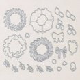 thumbnail image 4 of Sello de coronas de cabaña inglesa/alemana/francesa, troqueles de coronas de campo, sellos transparentes de Navidad para álbum de recortes, fabricación de tarjetas DIY, 20a, 4 of 4