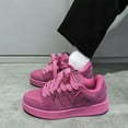thumbnail image 1 of Espadrilles pour Hommes et Femmes à Plateforme, Chaussures de Sport, Design Simple, Planche à Roulettes, Décontractées, Course en Plein Air, Espadrilles à Lacets, Chaussures Tendance, Couple 44, 1 of 1