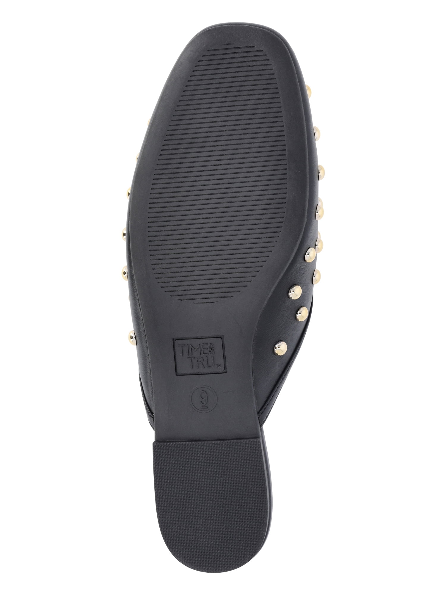 Time and Tru Women's Studded Mules