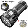 thumbnail image 2 of Super Bright 12000000LM Torch 8 LED Flashlight USB Rechargeable Tactical, 2 of 5