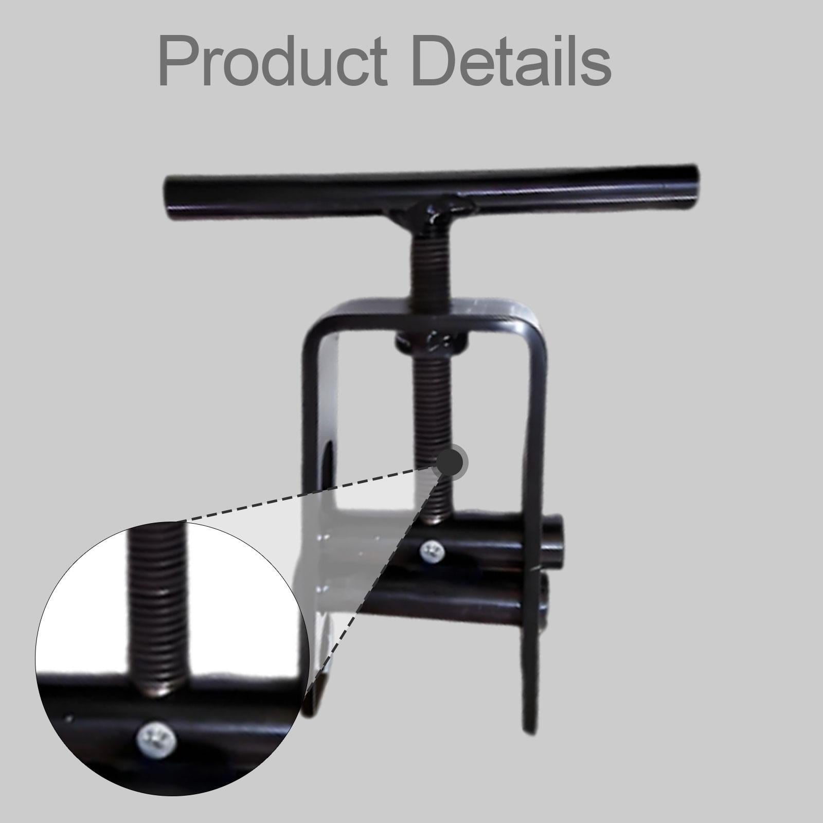 Pipe Clamp Squeeze Off Tool Gas Shut Off Device Iron Wear Resistant for Utility Maintenance on 0 to 0.79 Inch Tubes