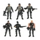 thumbnail image 1 of Conjunto de hombres del ejército de juguete Strade Fareast Limited figuras de acción realistas 6x, 1 of 8